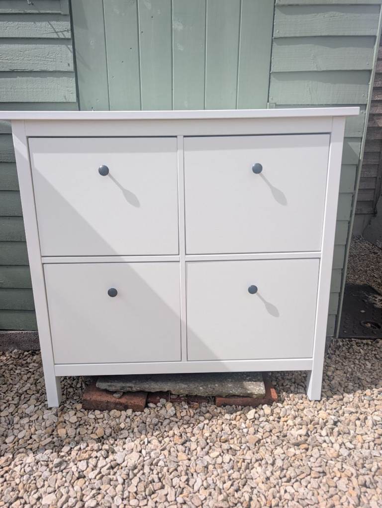 IKEA Hemnes Shoe Storage Cabinet – 4 Drawers, White