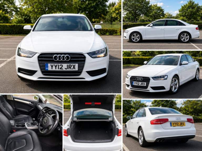 Audi, A4, Saloon, 2012, Manual, 1968 (cc), 4 doors