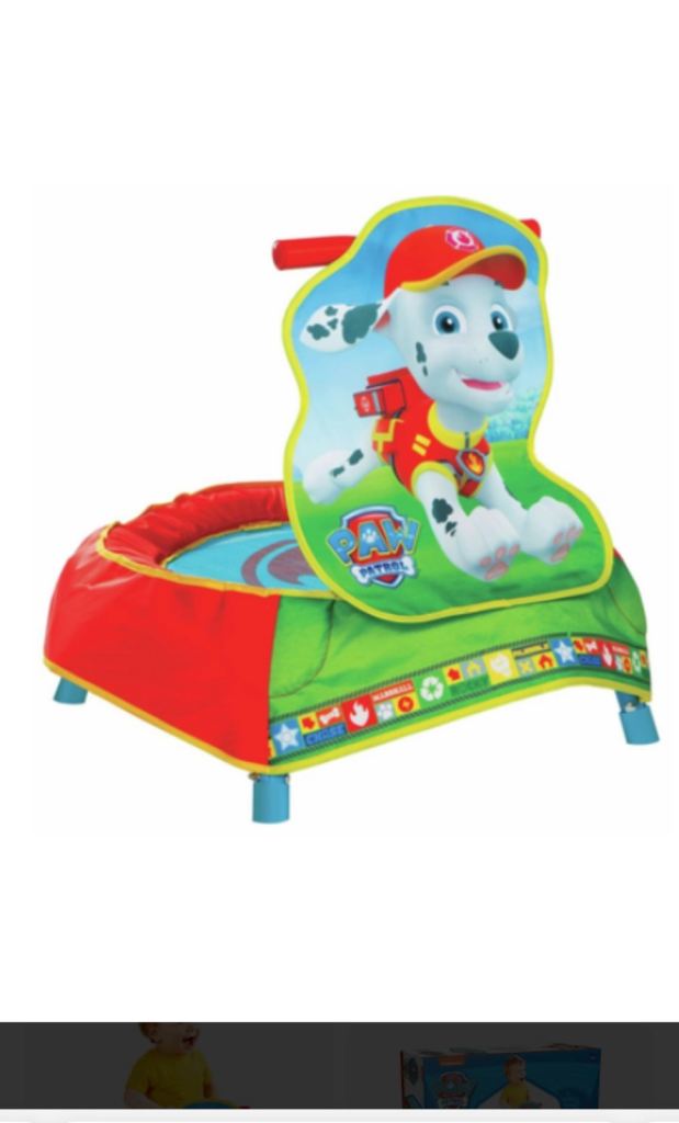 Paw patrol small trampoline 