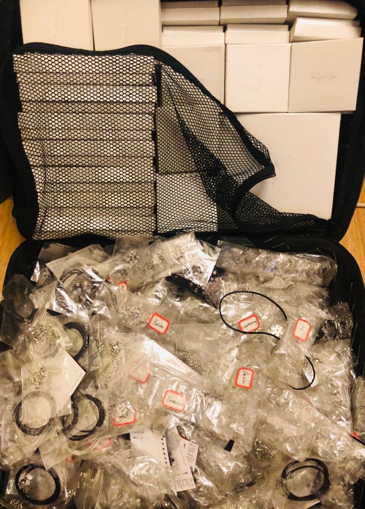 Job lot 12000+ pieces for Jewellery making business supplies for repurpose