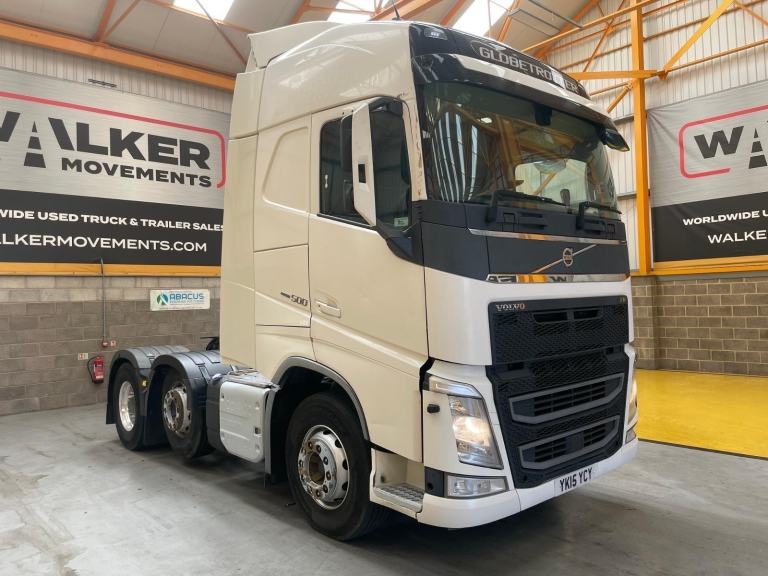 VOLVO FH 500 VERSION 4 GLOBETROTTER *EURO 6* 6X2 TRACTOR UNIT – 2015 – YK15 YCY