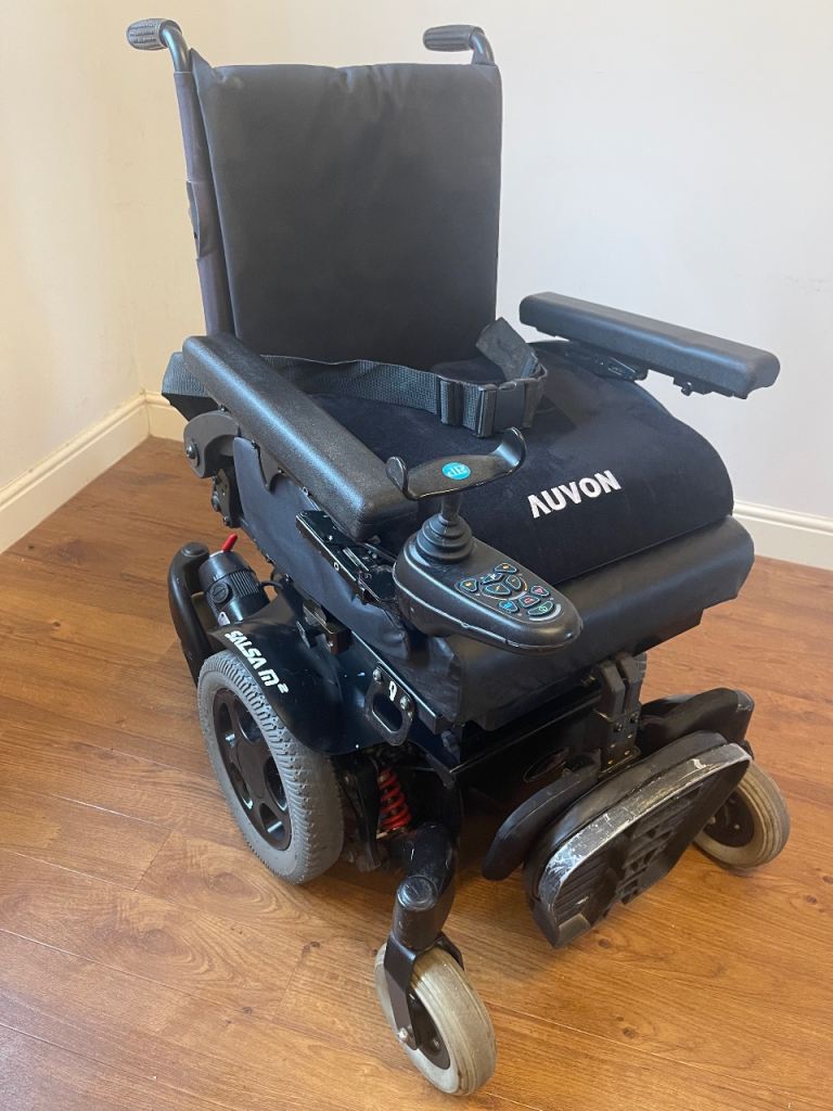Quickie Salsa M2 Electric Wheelchair – Tilt & Lift – Fully Working – New Batteries