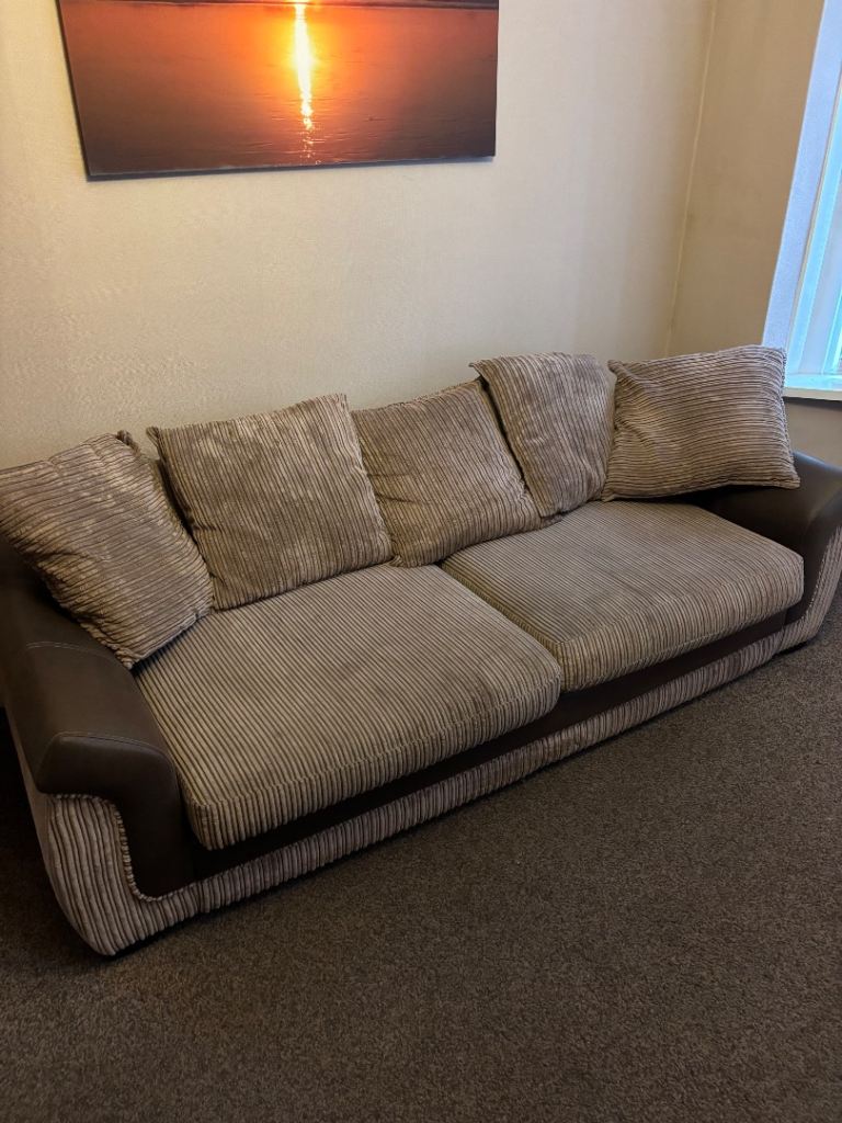 Sofa and chair