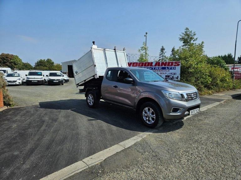 2020 ON 70 PLATE NISSAN NAVARA ACENTADCI 160BHP 2200CC KING CAB TIPPER 75K ULEZ 