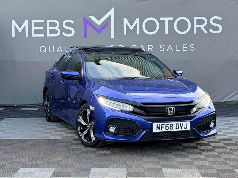 2018 Honda Civic 1.0 VTEC Turbo 126 EX 5dr CVT HATCHBACK PETROL Automatic