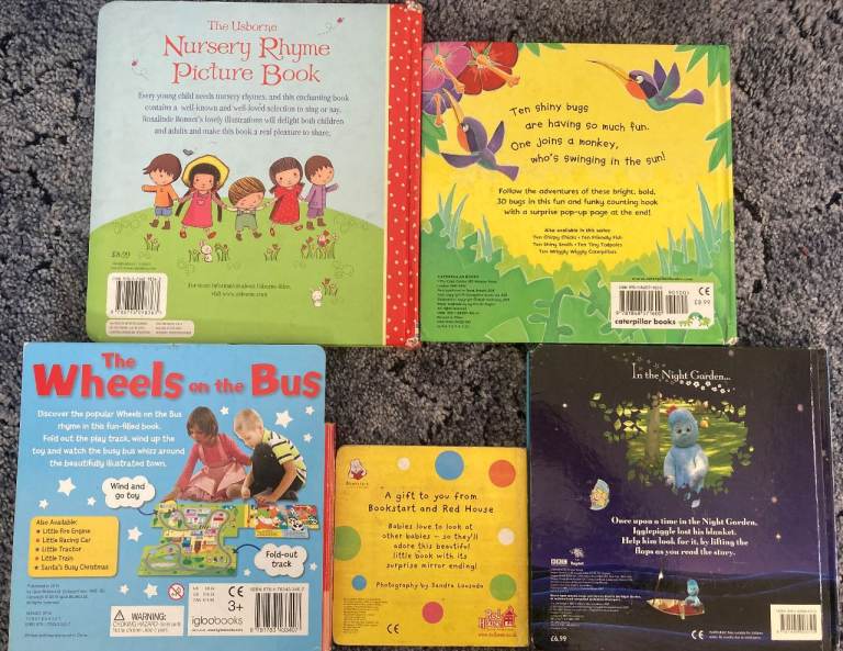 Infants book/books x 5 – post or collect