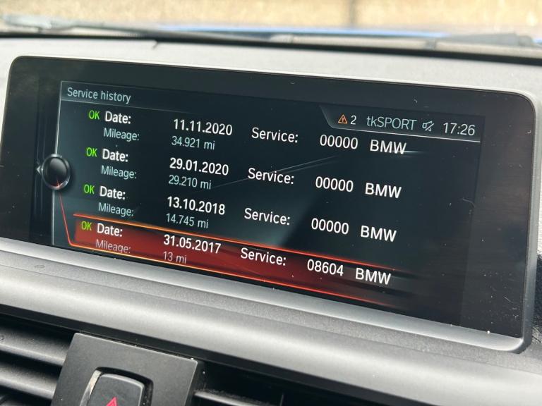 2017 BMW 1 Series 118d M Sport 5dr [Nav] HATCHBACK Diesel Manual