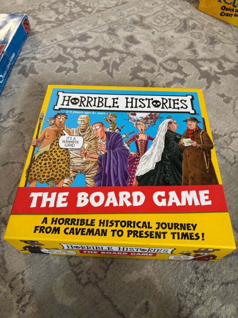 Horrible histories game