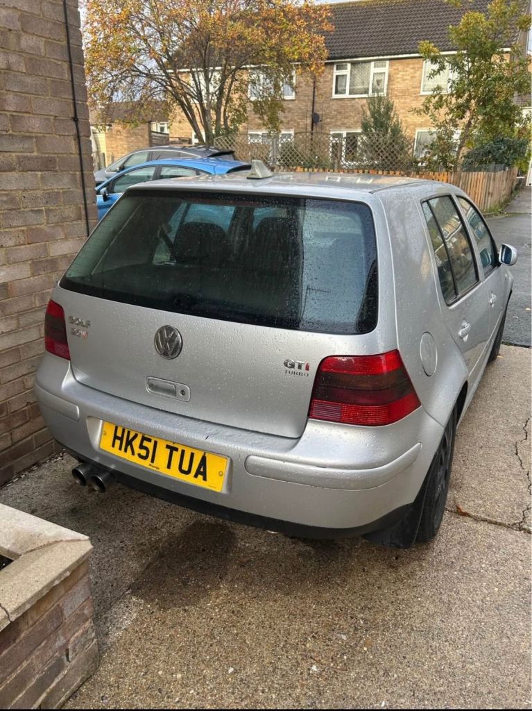 Volkswagen, GOLF, Hatchback, 2002, Manual, 1781 (cc), 5 doors