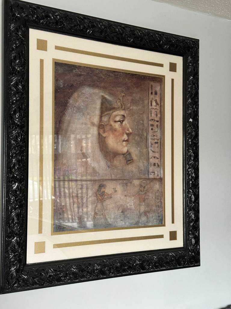 EGYPTIAN FRAMED PICTURE