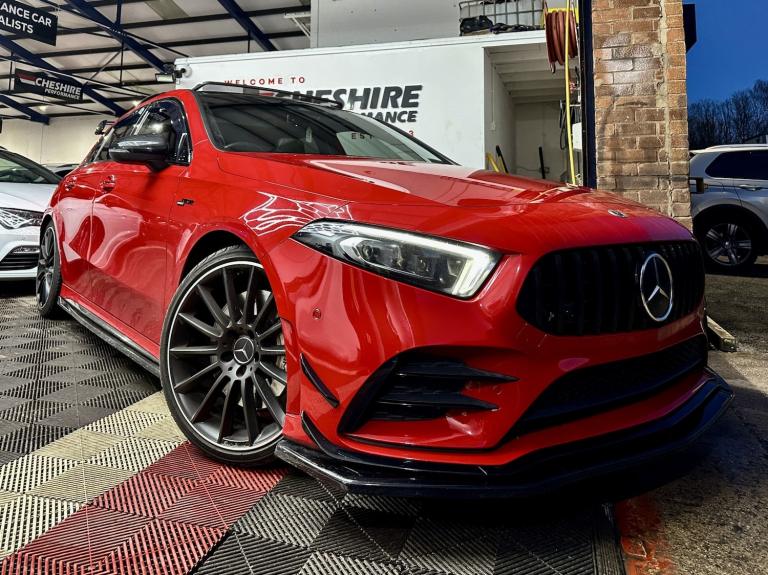 2019 69 MERCEDES-BENZ 2.0 A35 AMG 5DR FSH PANROOF BURMESTER AEROKIT MERC WTY