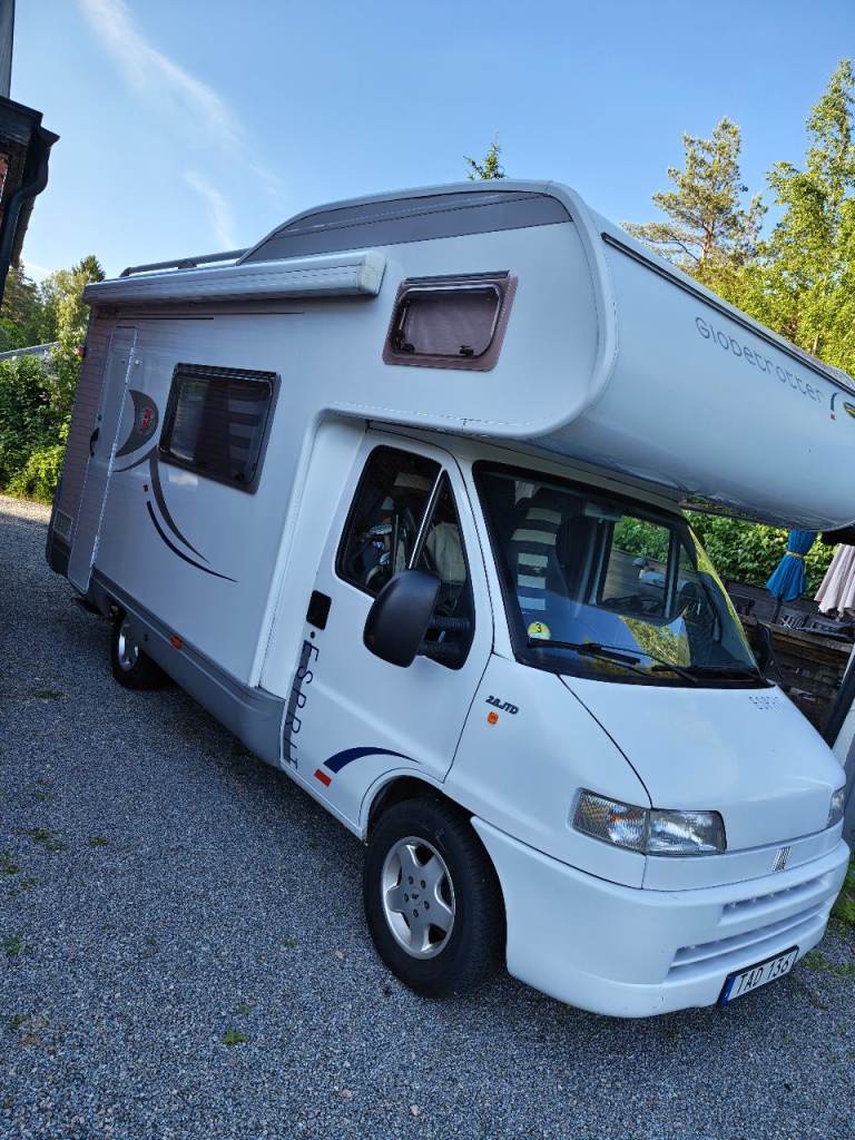 Swedish reg, 2002 Dethleffs A5830 Motorhome – Fiat Ducato 2.8 JTD – 4 Berth – Excellent Condition