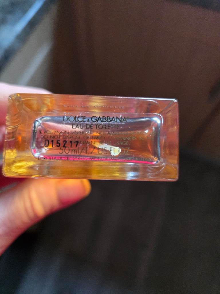 Dolce Gabbana original red 50 ml