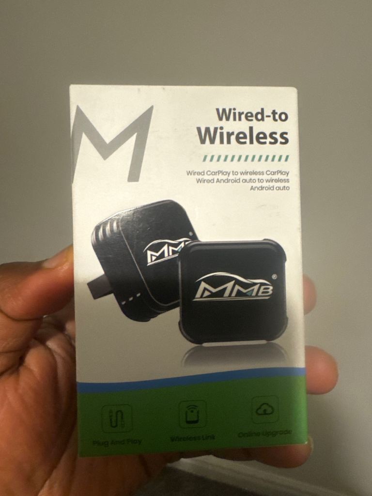 MMB Wireless CarPlay/Android Auto Adapter – New