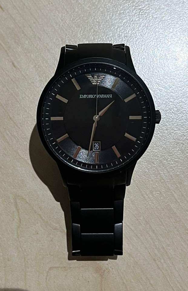 Emporio Armani watch (BLACK)