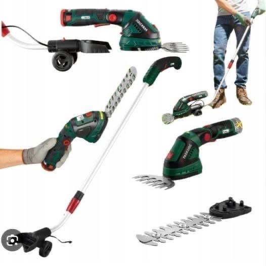 Handy Parkside 12V cordless shears for tidying up the garden