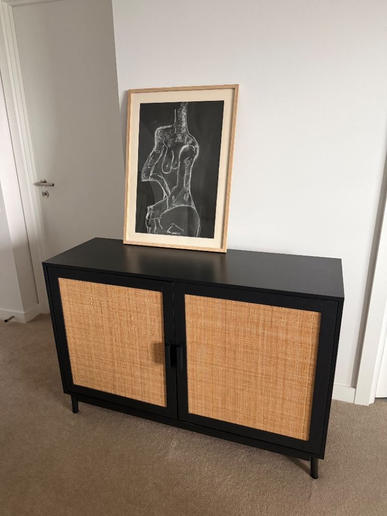 Rattan sideboard 