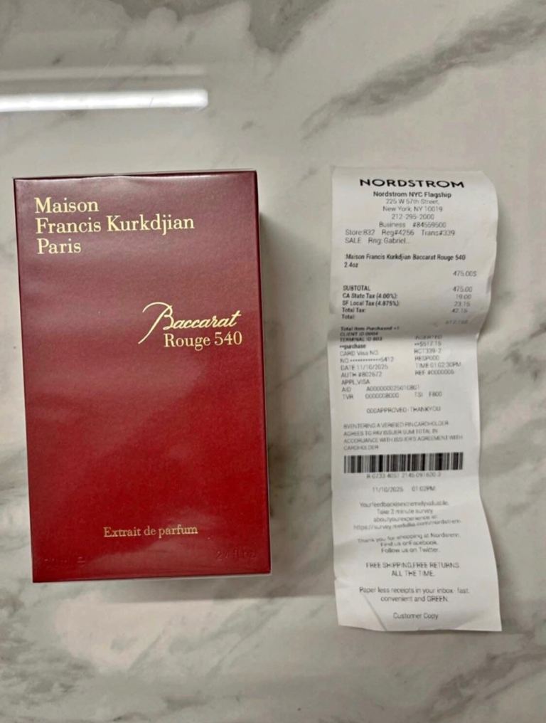 Baccarat rouge 540 70ml brand new sealed 