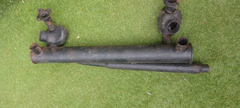 VW aircooled exhaust for a 1600cc engine