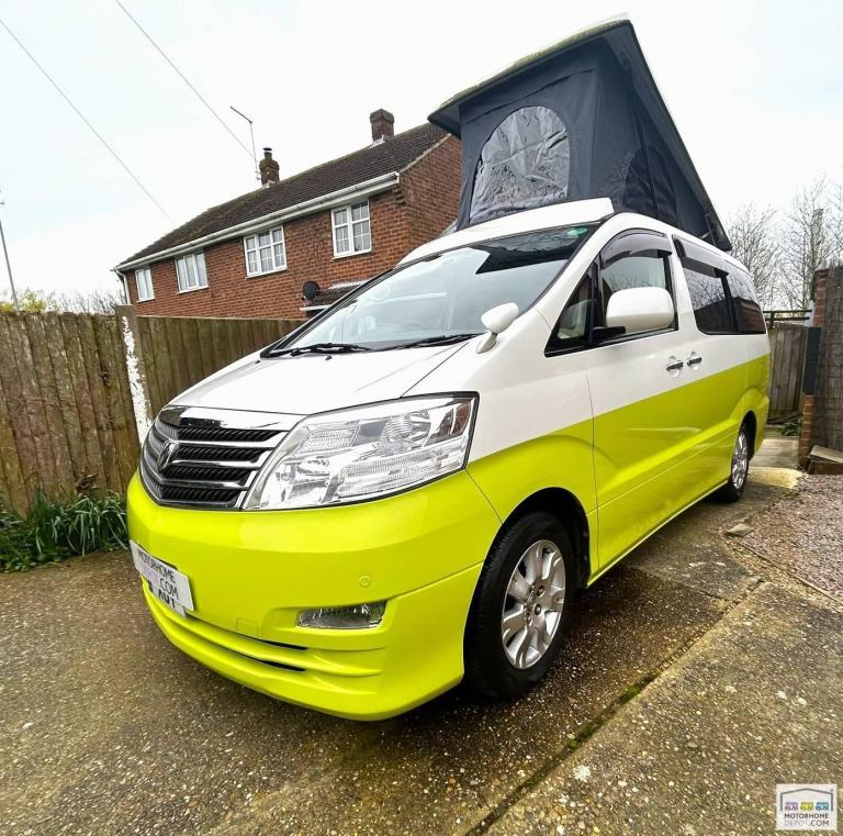 TOYOTA APLHARD POP-TOP AUTOMATIC CAMPER VAN CONVERSION for Sale