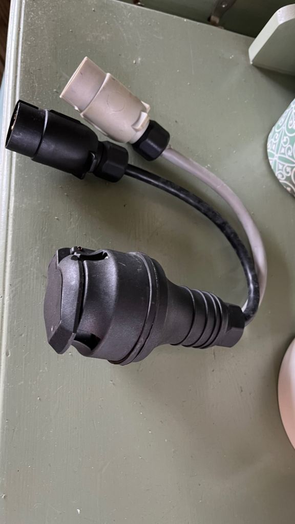13pin Euo plug to 7 pin adaptor 