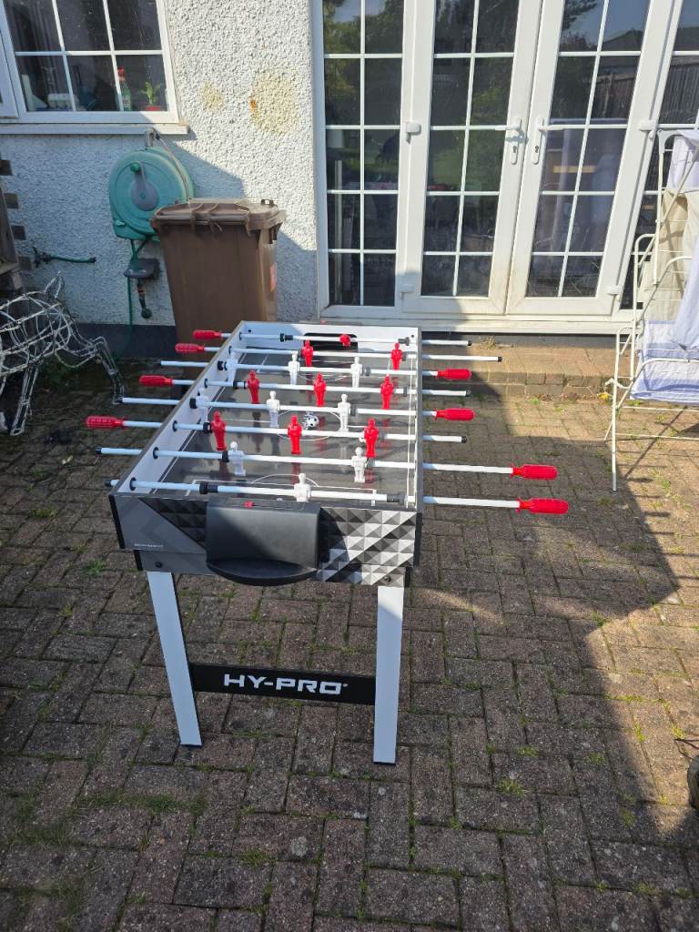 HY-PRO Multi-Game Table - Football, Pool, Air Hockey & Table Tennis