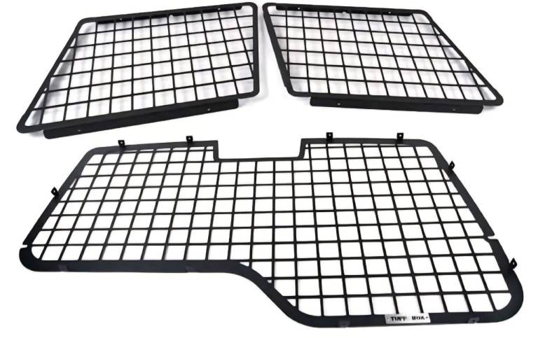 Landrover Discovery 2 rear internal window guards. 3 piece kit! 2 x Rear sides & 1 x rear window.