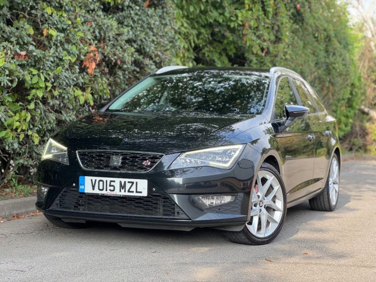 2015 Seat Leon FR 2.0TDI 150BHP Estate £20 Tax 2 Keys HPI Clear