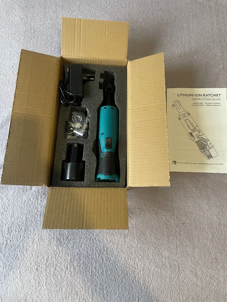 Cordless Electric Battery Rachet 3/8 drive 