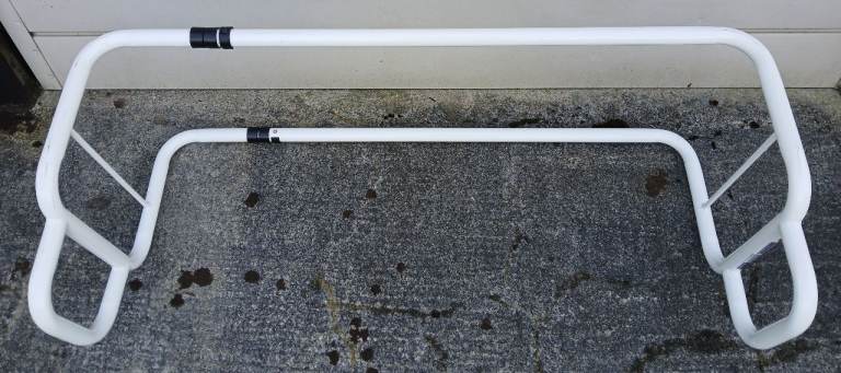 Easy Riser Double Sided Loop Handle Metal Bed Grab Rail