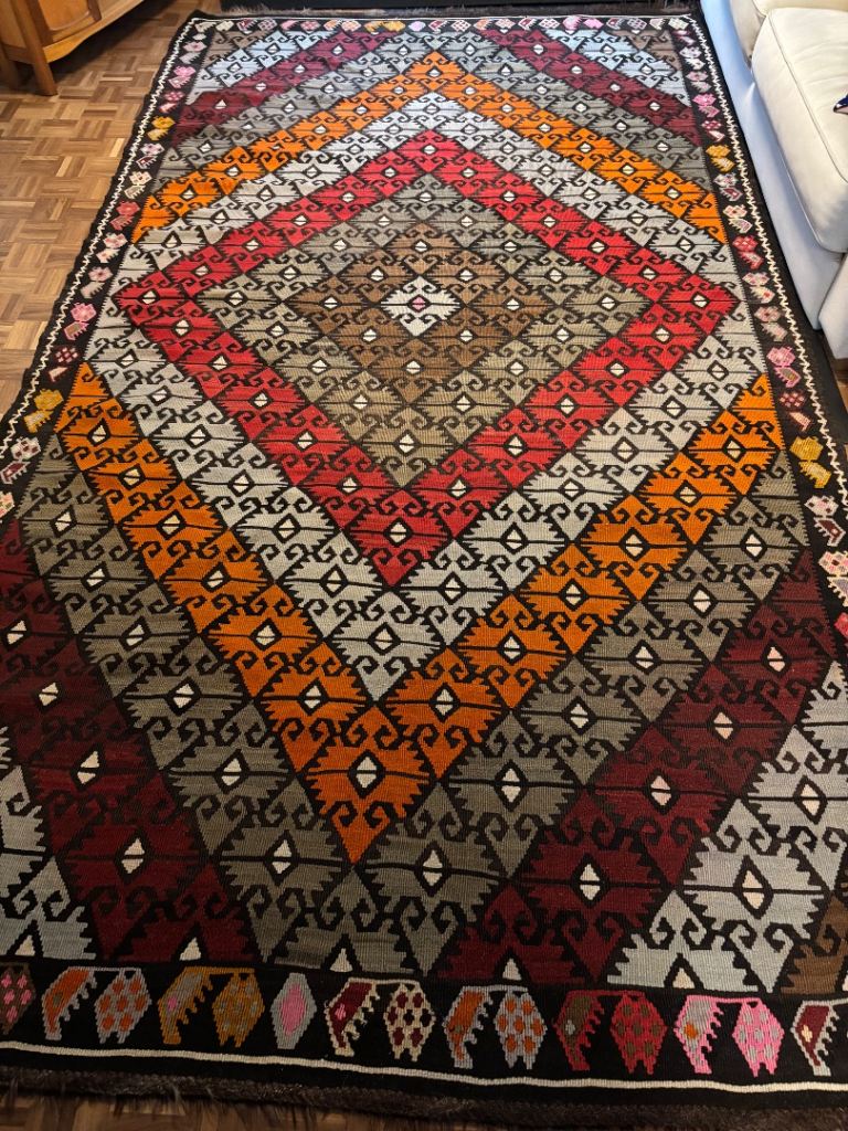 image for Hand-woven XL Turkish wool rug 