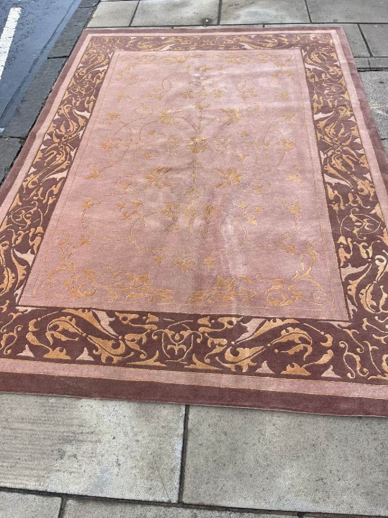  Rug , Good condition , with lovely border. Size - 240 cm x 170cm