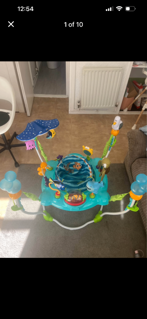 Nemo Baby Activity Jumper with Ocean Theme – Good Condition