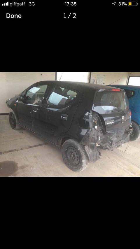 BREAKING SUZUKI ALTO BLACK 2008-2015 PARTS