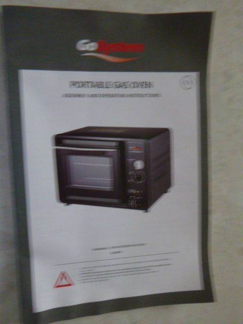 Gosystem portable gas camping oven