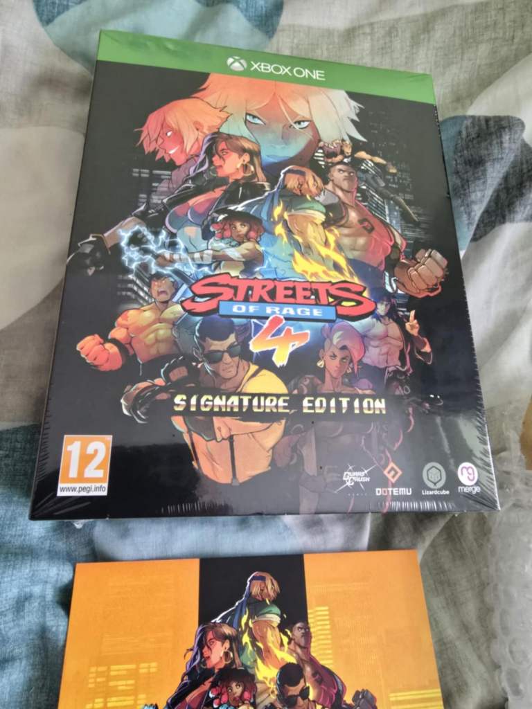 Streets Of Rage 4 Signature Edition Xbox One Game - BRAND NEW & SEALED