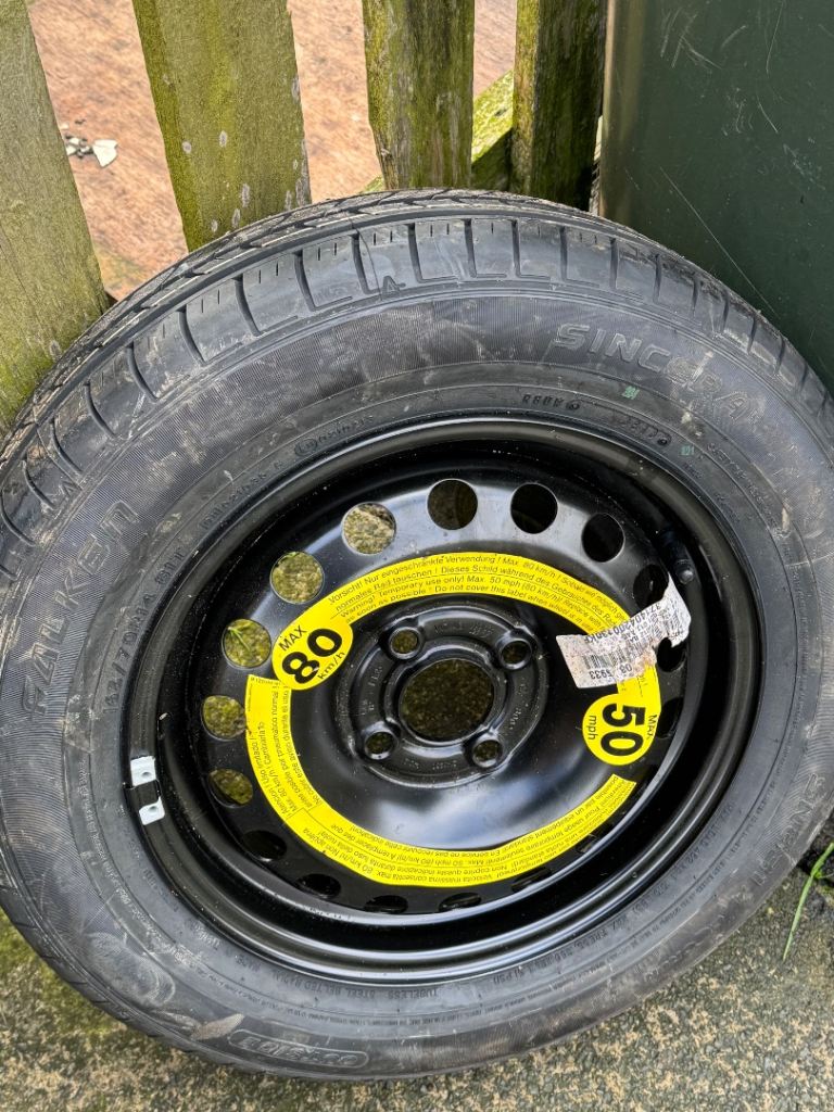 Vw up/skoda citigo spare wheel, new unused.