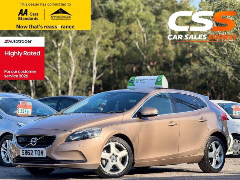VOLVO V40 2.0 D3 SE Lux Nav Geartronic Euro 5 (s/s) 5dr 2012