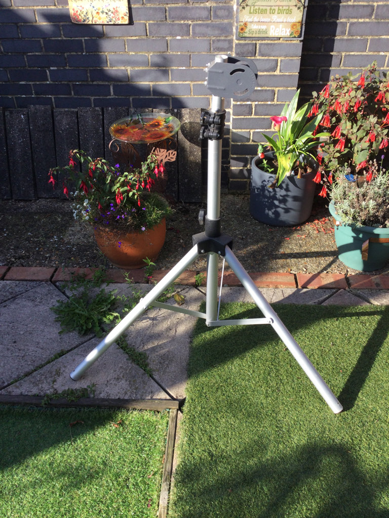 Satellite dish portable stand