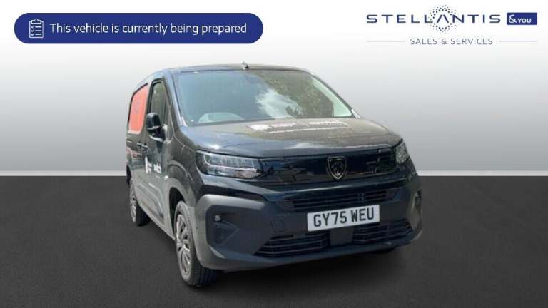 2025 Peugeot Partner 1.5 BlueHDi 950 Asphalt Long Panel Van 6dr Diesel EAT8 LWB Euro 6 (s/s) (13 ...