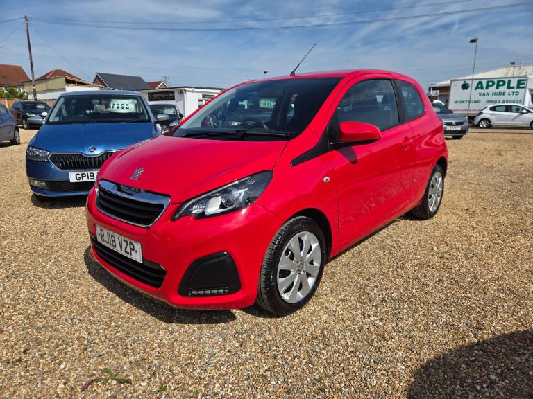 2018 Peugeot 108 1.0 Active Hatchback 3dr Petrol Manual Euro 6 (72 ps) Petrol