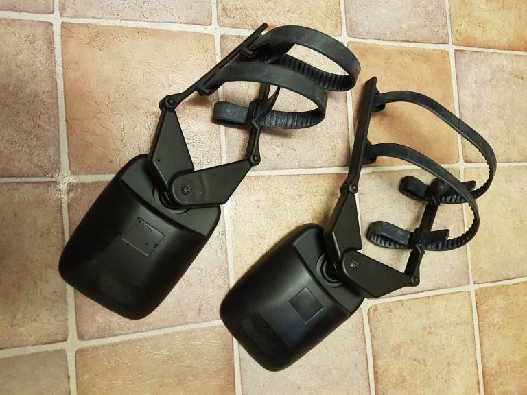 2 x Falcon Safety Convex Wide View Towing Mirror - Caravan Motorhome