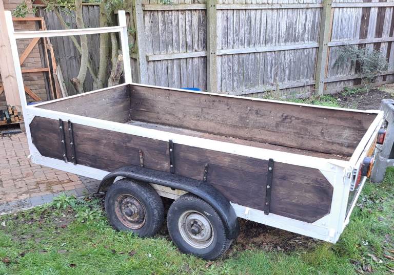 Double Axle unbraked trailer 