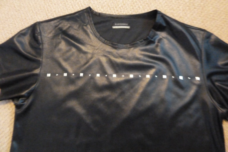 Men's Shiny Clockhouse Short Sleeve Clubwear Top