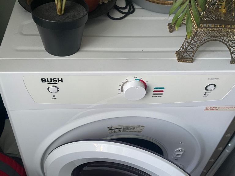 Bush White Tumble Dryer – Good Condition