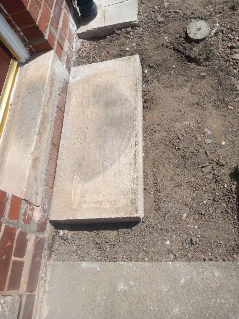 Large Concrete Block / Slab for Garden or Building Use