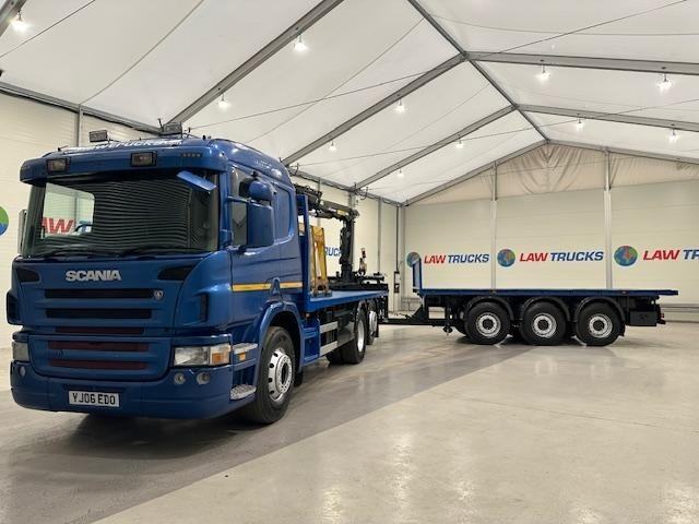 Scania P380 6x2 Sleeper Cab Brick Grab Drawbar