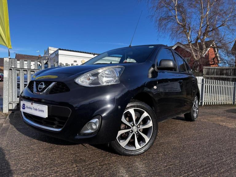 NISSAN MICRA 1.2 Tekna Euro 6 5dr Black Manual Petrol 2015