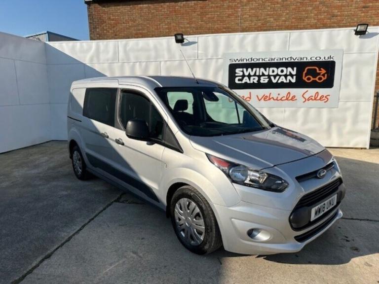  Ford Transit Connect T230 1.5TDCi TREND DCIV 5 SEATS LWB L2 120PS AC + Side Windows Combi Van Di...