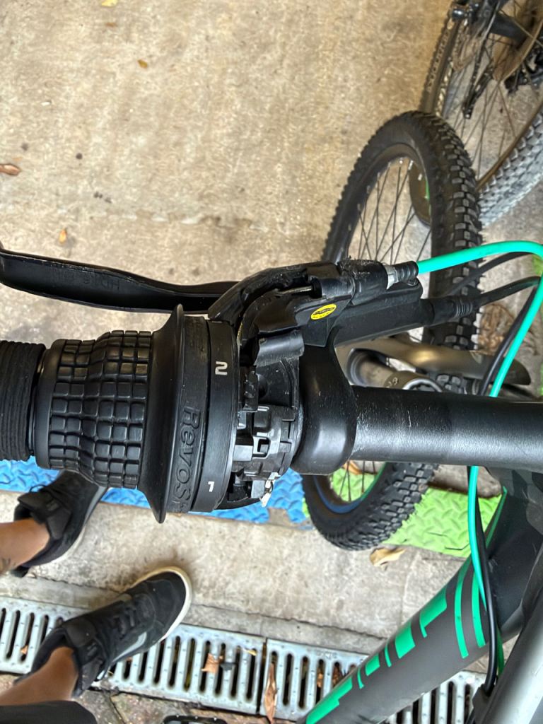Cube Mountain Bike 24inch wheels Grey/Green, Good Condition, £50.00 for ...